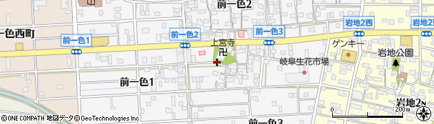 岐阜県岐阜市前一色周辺の地図