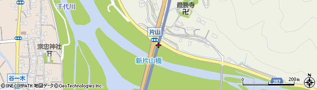 河原大橋周辺の地図
