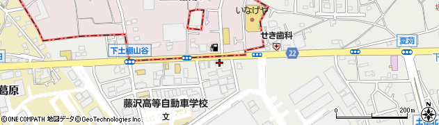 神奈川県藤沢市下土棚2157周辺の地図
