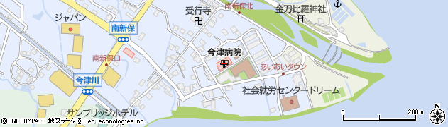 滋賀県高島市今津町南新保103周辺の地図