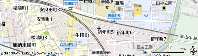 岐阜段ボール株式会社周辺の地図
