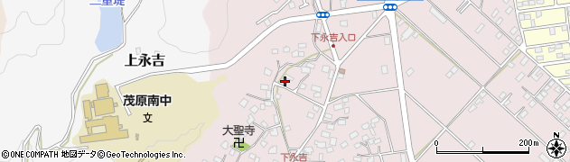 千葉県茂原市下永吉2417周辺の地図