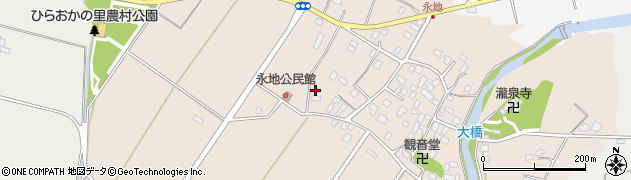 千葉県袖ケ浦市永地周辺の地図