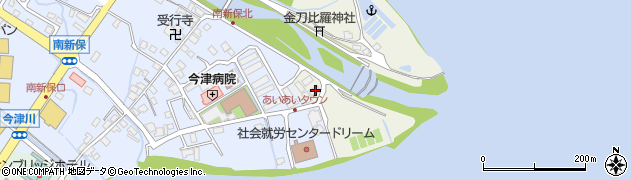 滋賀県高島市今津町浜分256周辺の地図