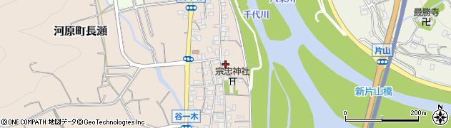 鳥取県鳥取市河原町河原132周辺の地図