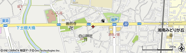 神奈川県藤沢市下土棚周辺の地図