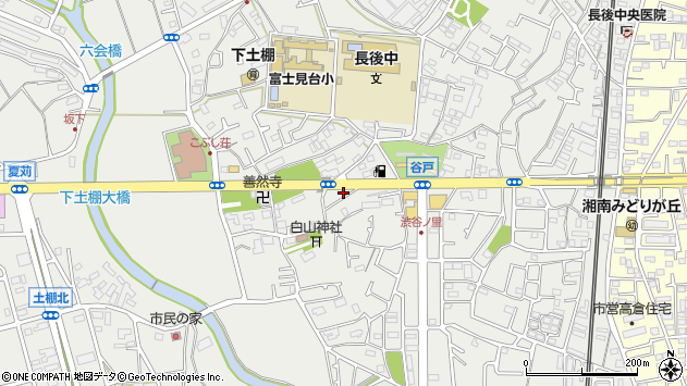 〒252-0807 神奈川県藤沢市下土棚の地図