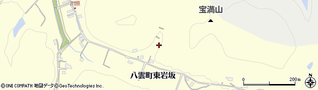 島根県松江市八雲町東岩坂1116周辺の地図
