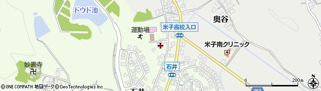 鳥取県米子市石井325周辺の地図