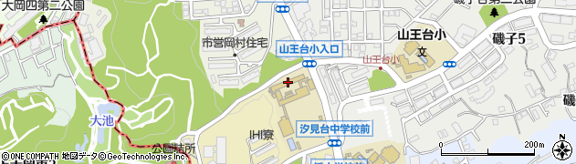 横浜市立汐見台中学校周辺の地図