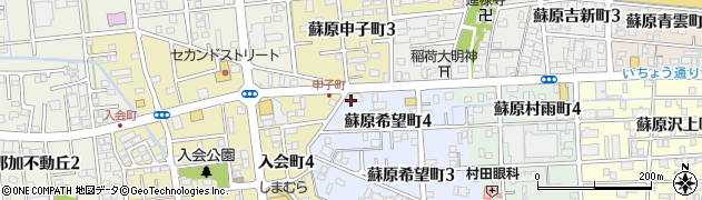 魚魚丸 各務原店周辺の地図