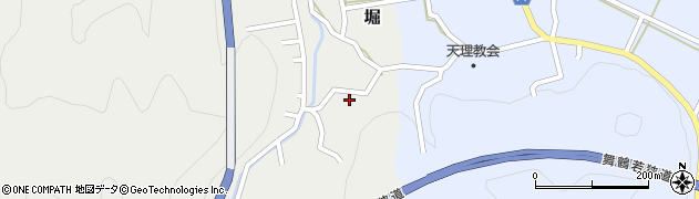 京都府舞鶴市堀385周辺の地図