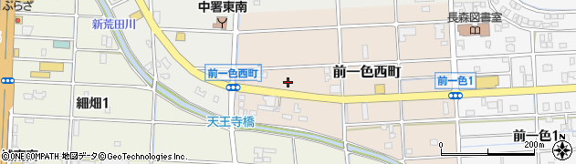 岐阜県岐阜市前一色西町7周辺の地図