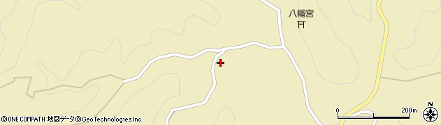 長野県下伊那郡泰阜村199周辺の地図