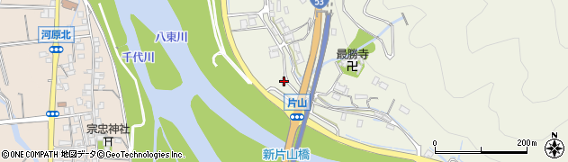 鳥取県鳥取市河原町片山1023周辺の地図