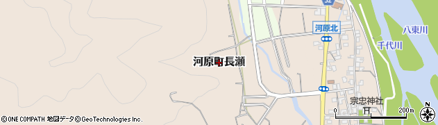 鳥取県鳥取市河原町長瀬周辺の地図