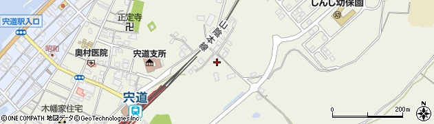 島根県松江市宍道町宍道582周辺の地図