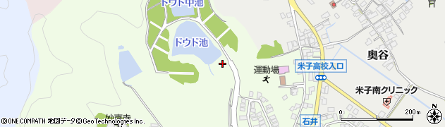 鳥取県米子市石井491周辺の地図