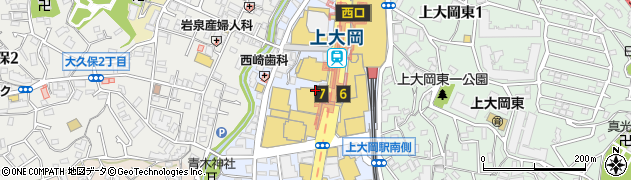 神奈川県横浜市港南区上大岡西1丁目の地図 住所一覧検索 地図マピオン