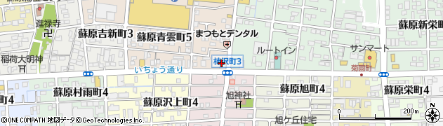十六銀行蘇原支店周辺の地図