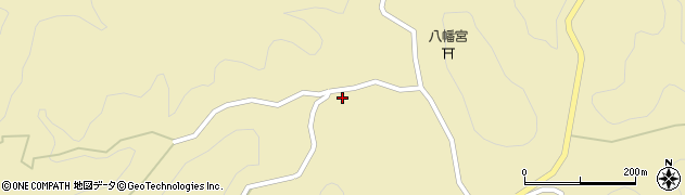 長野県下伊那郡泰阜村192周辺の地図