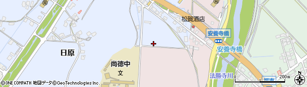 鳥取県米子市日原819周辺の地図