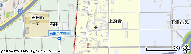 神奈川県厚木市上落合512周辺の地図