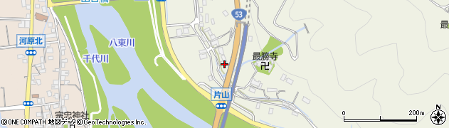 鳥取県鳥取市河原町片山161周辺の地図