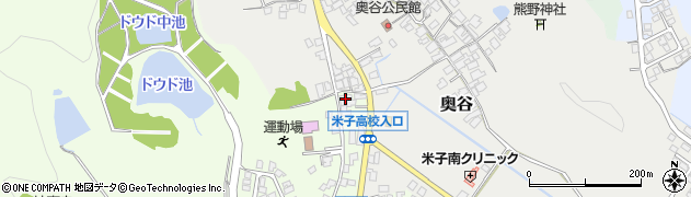鳥取県米子市石井318周辺の地図
