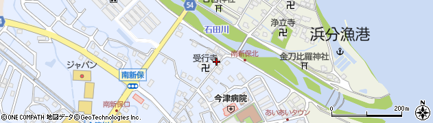 滋賀県高島市今津町南新保209周辺の地図