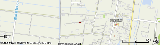 千葉県長生村（長生郡）一松（丁）周辺の地図