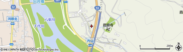鳥取県鳥取市河原町片山164周辺の地図