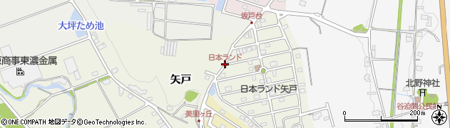 日本ランド周辺の地図