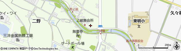 岐阜県可児市二野1812周辺の地図