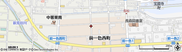 岐阜県岐阜市前一色西町周辺の地図