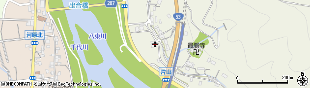 鳥取県鳥取市河原町片山1021周辺の地図