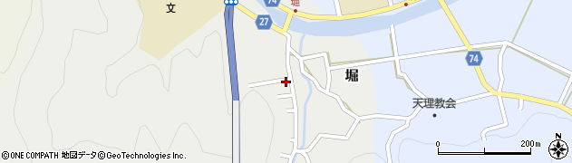京都府舞鶴市堀294周辺の地図