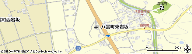 島根県松江市八雲町東岩坂247周辺の地図