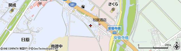 鳥取県米子市日原116周辺の地図