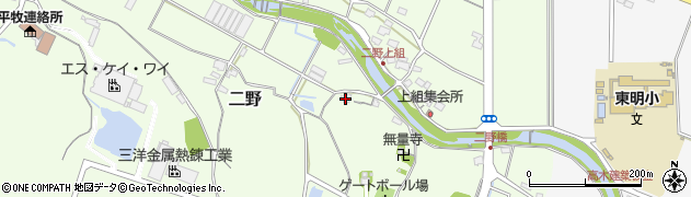 岐阜県可児市二野2065周辺の地図