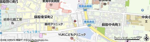 中嶋屋本店周辺の地図
