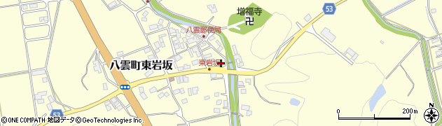 島根県松江市八雲町東岩坂286周辺の地図