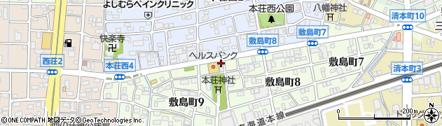 有限会社イブカ岐阜　本荘営業所周辺の地図