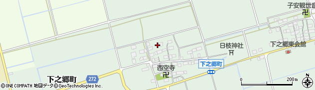 滋賀県長浜市下之郷町周辺の地図