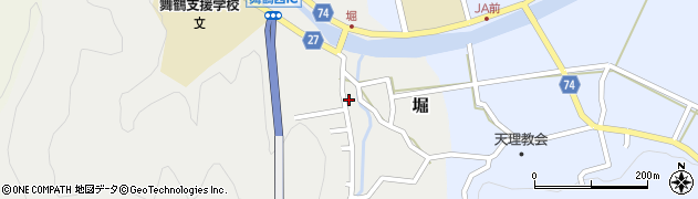 京都府舞鶴市堀291周辺の地図