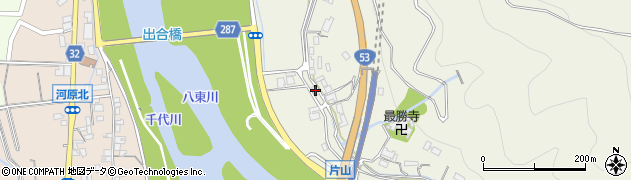 鳥取県鳥取市河原町片山1010周辺の地図