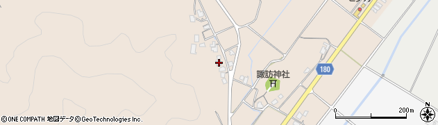 島根県安来市田頼町426周辺の地図