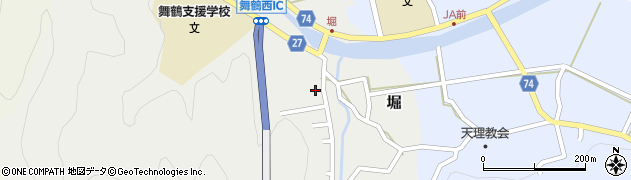 京都府舞鶴市堀288周辺の地図