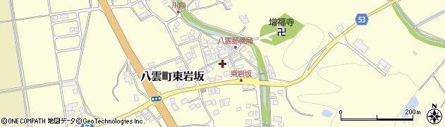島根県松江市八雲町東岩坂279周辺の地図