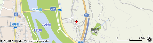 鳥取県鳥取市河原町片山188周辺の地図
